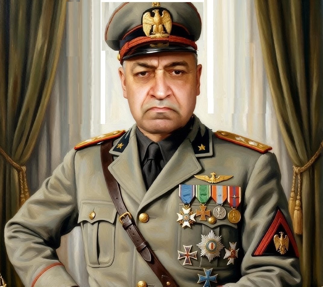 as mussolini el duce? ha ha